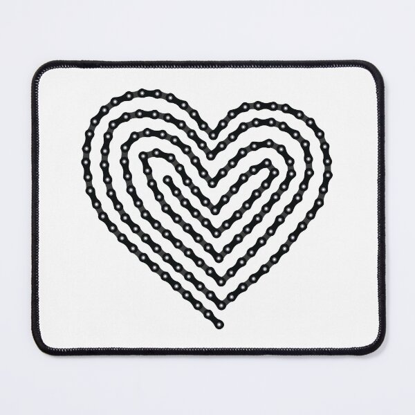 Item preview, Bike Chain Heart designed and sold by clarkstpress.