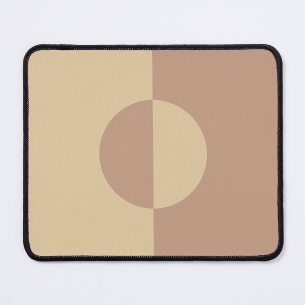 Item preview, Brown Beige Minimal Half Circle Design 2021 Color of the Year Canyon Dusk Plus Crepe designed and sold by ColorOfTheYears.