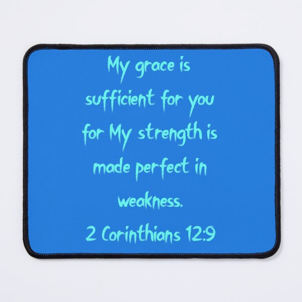 Item preview, His Grace is Sufficient Scripture  designed and sold by Sonya Umble.