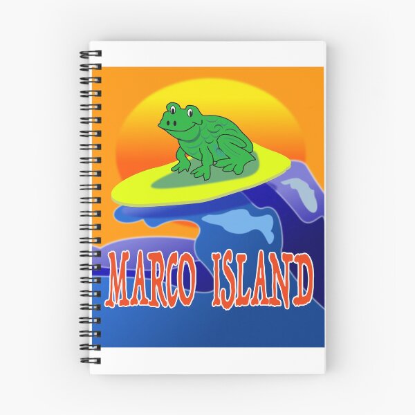 Item preview, Frog DUDE Surfing on Marco Island designed and sold by EdwardMonet.