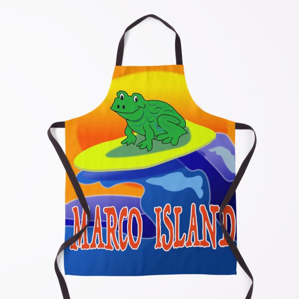 Item preview, Frog DUDE Surfing on Marco Island designed and sold by EdwardMonet.