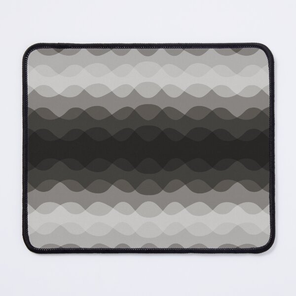 Item preview, Dark Brown Overlapping Wavy Stripe Pattern 2021 Color of the Year Urbane Bronze designed and sold by ColorOfTheYears.