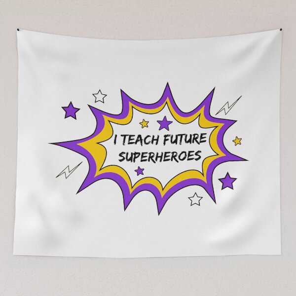 Item preview, I Teach Future Superheroes designed and sold by Martini-Four.