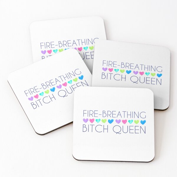 Item preview, Fire-Breathing Bxtch Queen designed and sold by buttermybooks.