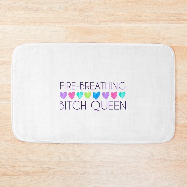 Item preview, Fire-Breathing Bxtch Queen designed and sold by buttermybooks.