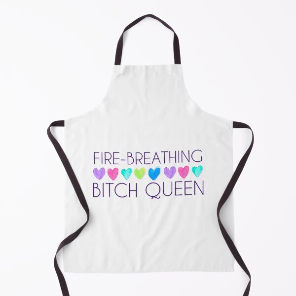 Item preview, Fire-Breathing Bxtch Queen designed and sold by buttermybooks.