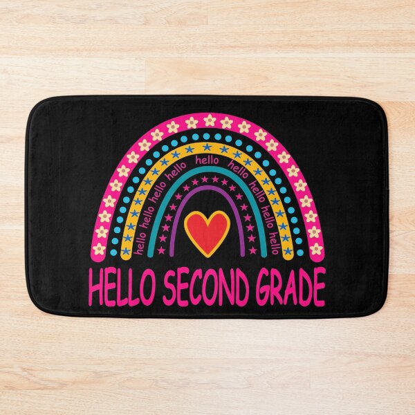 Item preview, Hello Second Grade. First day of school. designed and sold by Kipcio.