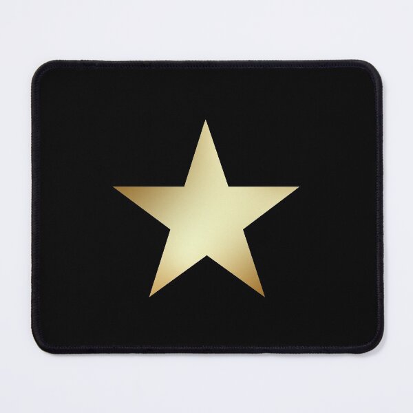Item preview, Minimalist Aesthetic Star in Gold Color designed and sold by NECHSTORE.