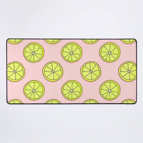 Artikelvorschau, Rosa Limonade Zitronenmuster entworfen und verkauft von Julie Erin Designs.