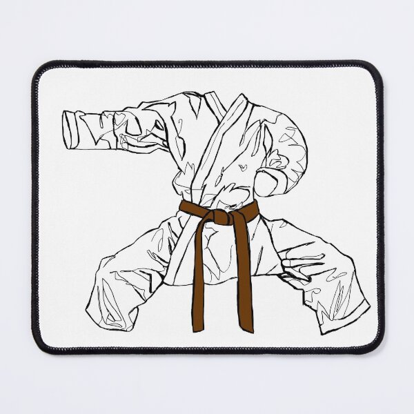 Item preview, Martial Arts: Brown Belt Katate Gi designed and sold by danceink.