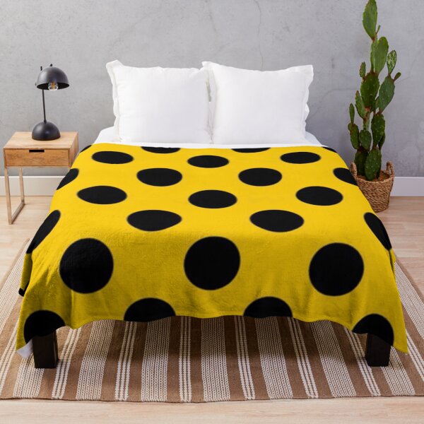 Item preview, Deep Yellow With Black Polka Dots  designed and sold by Mark Jesus-Allen.
