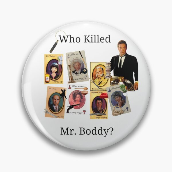 Item preview, Who Killed Mr Boddy? designed and sold by LunaNoodleArt.