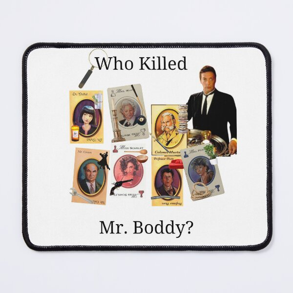 Item preview, Who Killed Mr Boddy? designed and sold by LunaNoodleArt.
