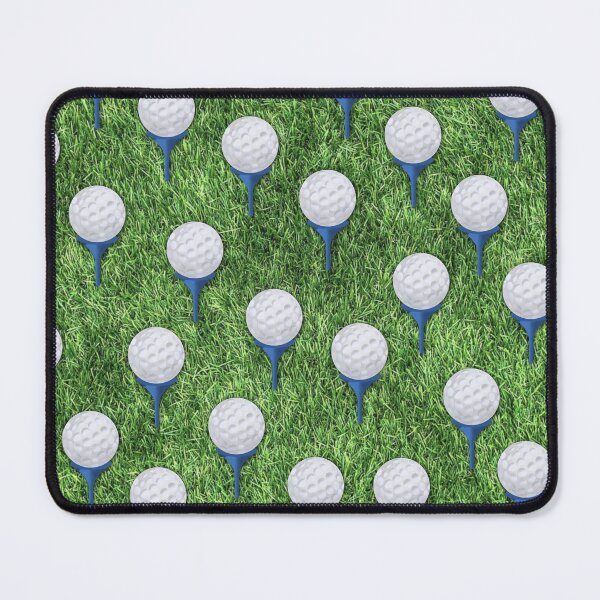 Item preview, Golf Ball and Tees Pattern with Grass designed and sold by Gsallicat.