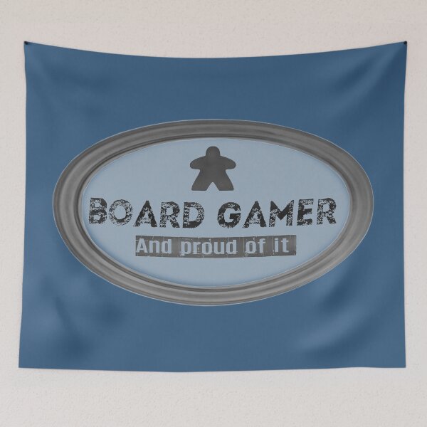 Item preview, Board Gamer and proud of it designed and sold by Narellish.