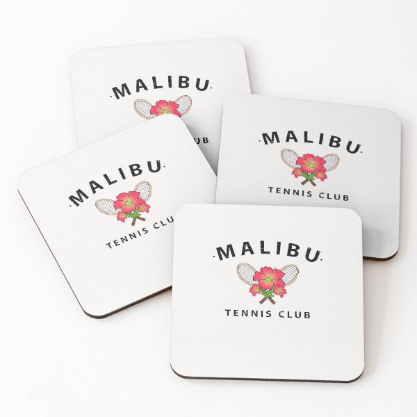 Item preview, Cute Malibu Tennis Club California Distressed Vintage Hibiscus  designed and sold by goodprana3891.