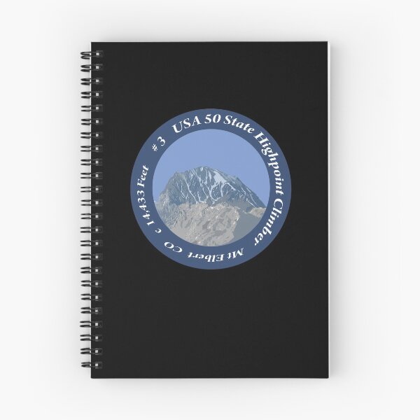 Item preview, Mt Elbert CO 3 of 50 States Highpoint Climbers  designed and sold by janraydesigns.