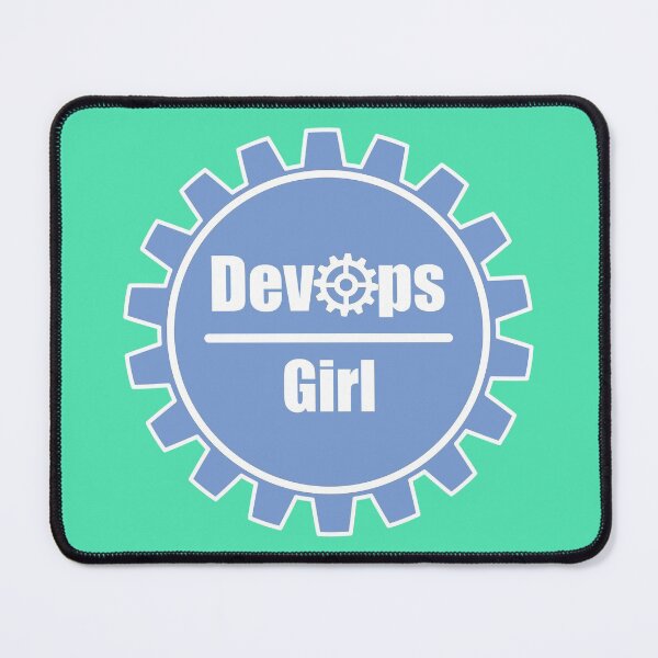 Item preview, DevOps Girl Techie - IT Nerd Design Blue Eucalyptus designed and sold by IrinchiDE.