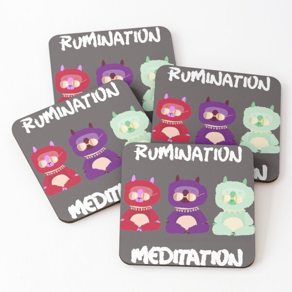 Item preview, 3 Llamas rumination meditation designed and sold by utopianpioneer.