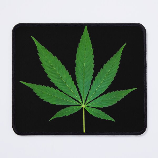 Item preview, Green Cannabis and Marijuana Leaf designed and sold by TheCatmeow2000.