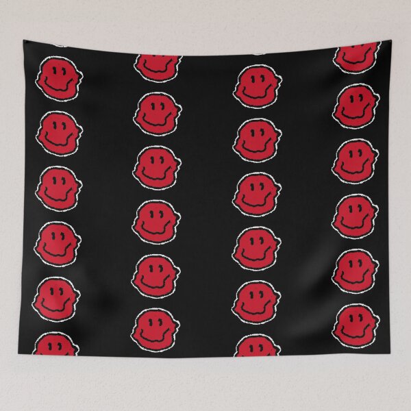 Item preview, Trippy Smiley Red Face designed and sold by mythandframe.