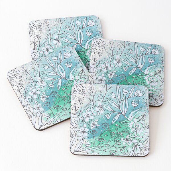 Item preview, Aqua Flow Pattern  designed and sold by ElMarisa.