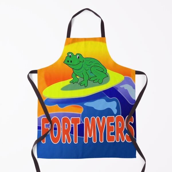 Item preview, Frog DUDE Surfing on Fort Myers Beach designed and sold by EdwardMonet.