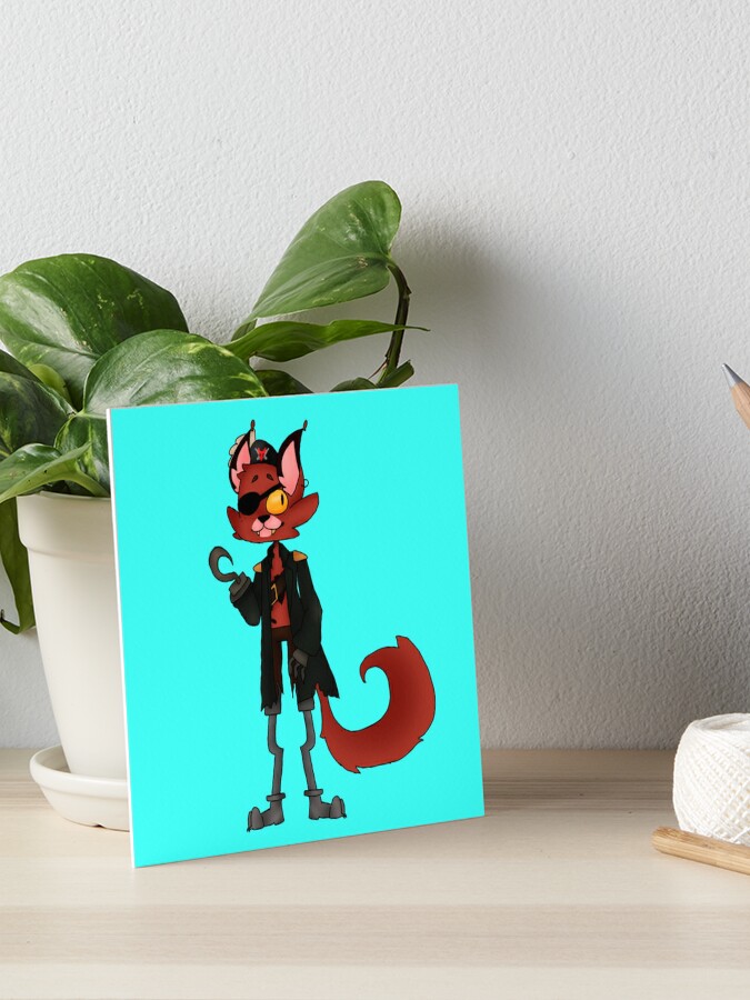Foxy Jumpscare | Art Board Print