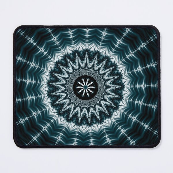 Item preview, Beautiful Dark Cyan Mandala. designed and sold by Veronika2V.
