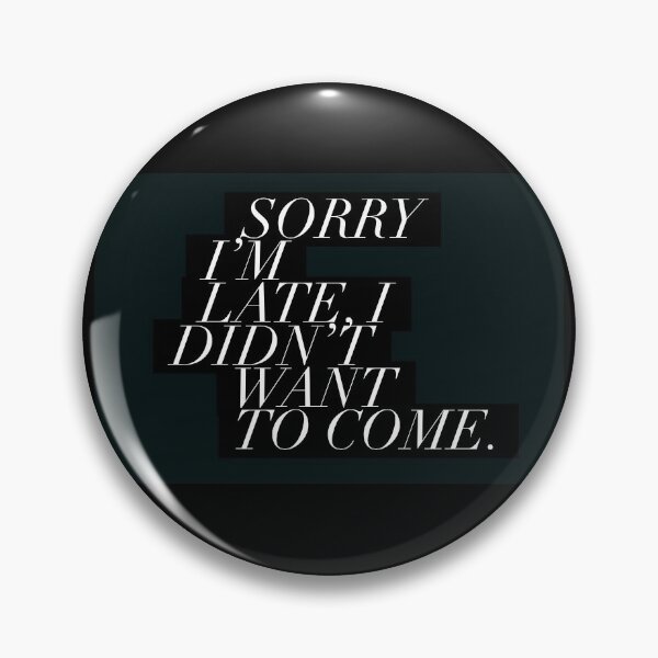 Item preview, Sorry I’m late. designed and sold by Rowenna Henson.