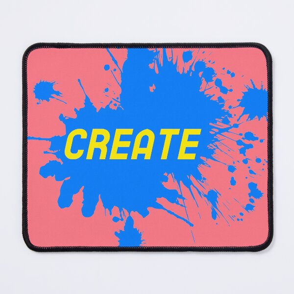 Item preview, Create - Inspiration on blue stain pink Background designed and sold by IrinchiDE.