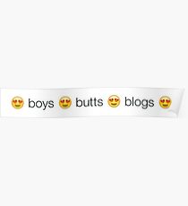 Boys, Blogs, Butts Poster
