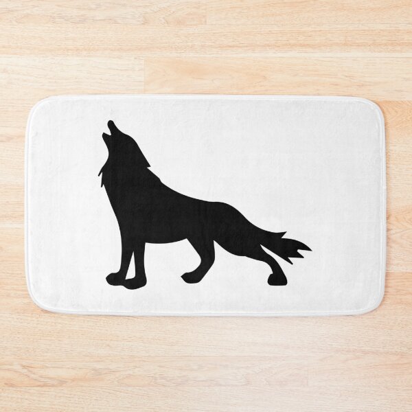 Item preview, Wolf black silhouette  designed and sold by DIQDESIGN.