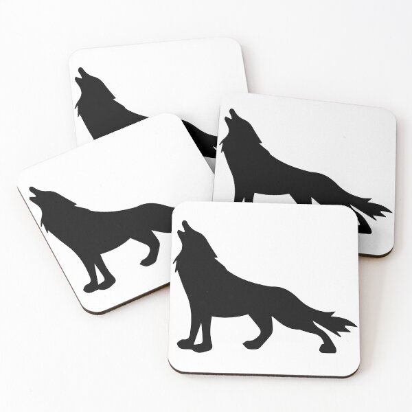 Item preview, Wolf black silhouette  designed and sold by DIQDESIGN.