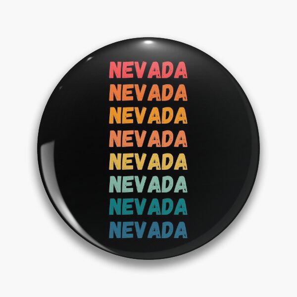 Item preview, NEVADA - repeated retro vintage sunset colors with a distressed design effect Graphic T-Shirt | Essential T-shirt designed and sold by printdot.