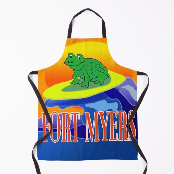 Item preview, SUPER COOL Frog DUDE Surfing on Fort Myers Beach designed and sold by EdwardMonet.