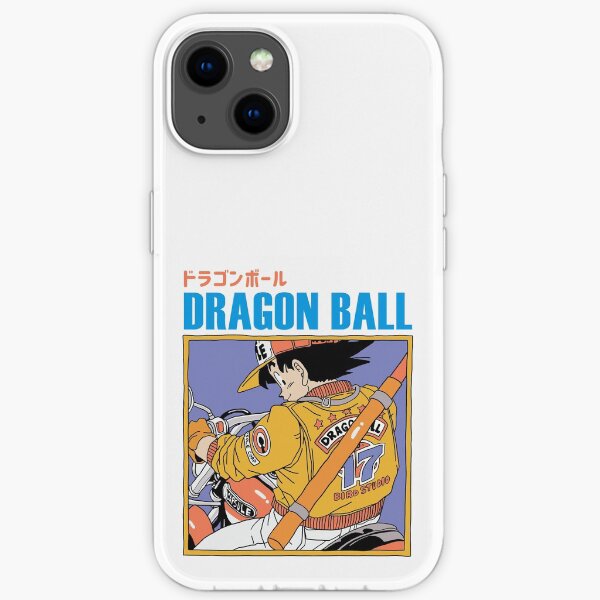 Goku Riding a motocycle - Dragon Ball iPhone Soft Case