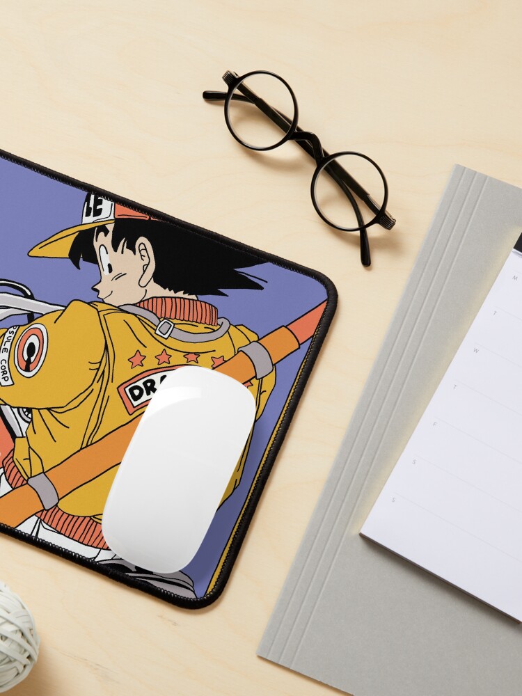 Alternate view of Goku Riding a motocycle - Dragon Ball Mouse Pad