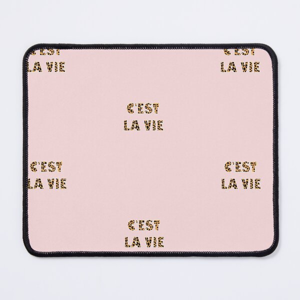 Item preview, Cute Animal Print C'est La Vie Paris France Travel Vacation designed and sold by goodprana3891.