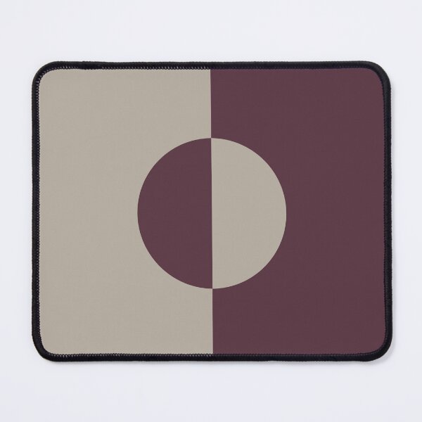 Item preview, Deep Purple Gray Taupe Minimal Circle Design 2021 Color of the Year Epoch and Fondue designed and sold by ColorOfTheYears.