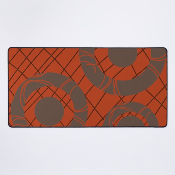 Item preview, Red Circles and Lines Pattern Design designed and sold by NancyMerkle.