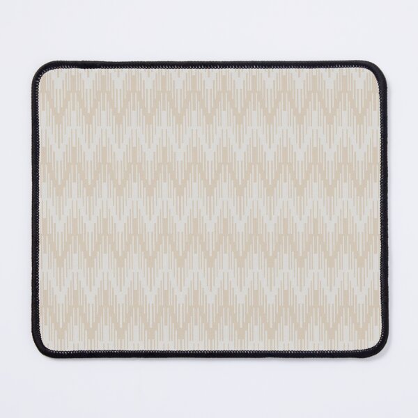 Item preview, Light Beige White Chevron Ripple Pattern 2021 Color of the Year Uptown Ecru & Gesso White designed and sold by ColorOfTheYears.