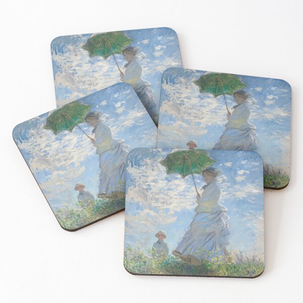 Item preview, Woman with a Parasol (Monet, 1875) designed and sold by Cosmic-Ferret.