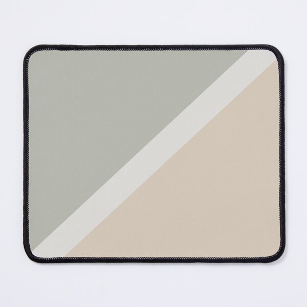 Item preview, Beige Green Gray White Minimal Stripe Design 2021 Color of the Year Uptown Ecru & Accent Shades designed and sold by ColorOfTheYears.