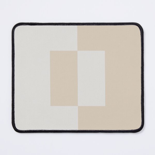 Item preview, Light Beige White Minimal Square Design 2021 Color of the Year Uptown Ecru and Gesso White designed and sold by ColorOfTheYears.