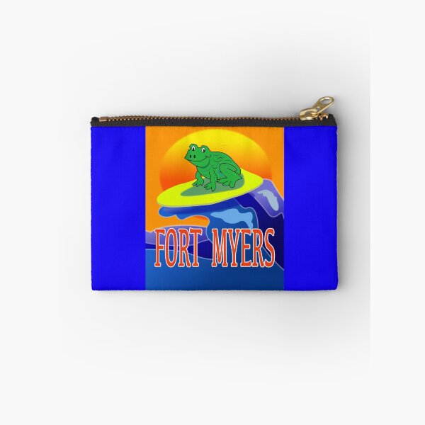 Item preview, WAY COOL Frog DUDE Surfing on Fort Myers Beach designed and sold by EdwardMonet.