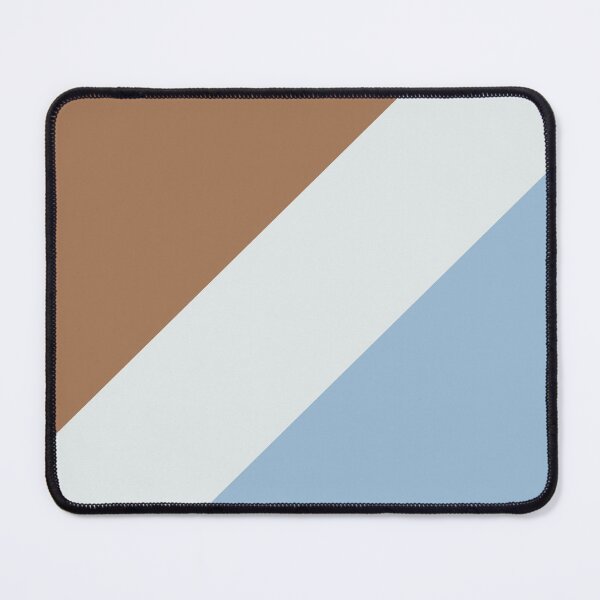 Item preview, Pastel Blue White Brown Diagonal Stripe Pattern 2021 Color of the Year Earth's Harmony & Accent Hues designed and sold by ColorOfTheYears.