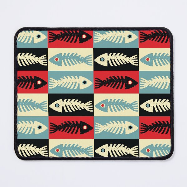 Item preview, Swim! Graphic Fishbone Design designed and sold by wickedpretty.