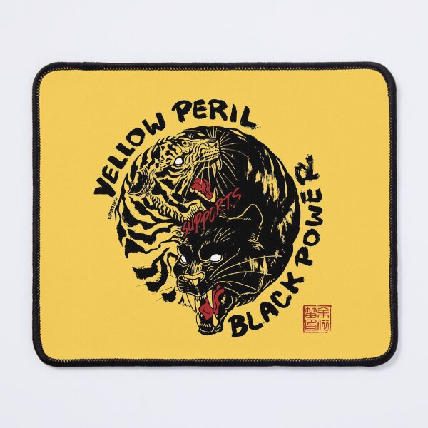 Item preview, Yellow Peril Supports Black Power designed and sold by KIRISKA.
