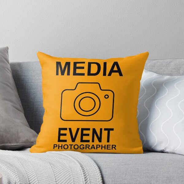 Item preview, Event Photographer, Media - Caution Orange Shirt designed and sold by CoolCarVideos.